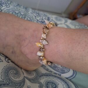Seashell Ankle Stretch Bracelet